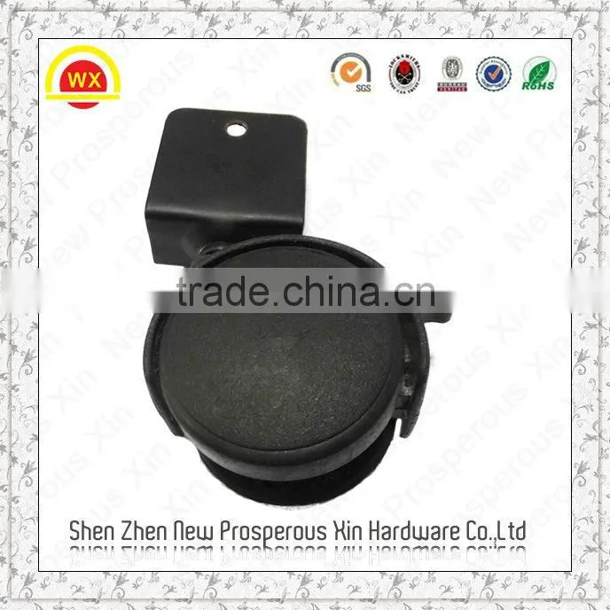 Plastic chair caster wheel