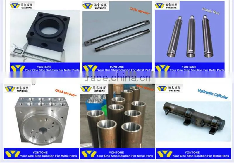 Hydraulic Cylinder Components 45C Steel Machined Piston