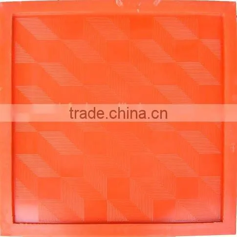 plaster ceiling board production line with 100pcs free moulds(600x600mm)