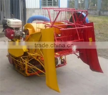 Land and mountain area mini rice harvesting machine