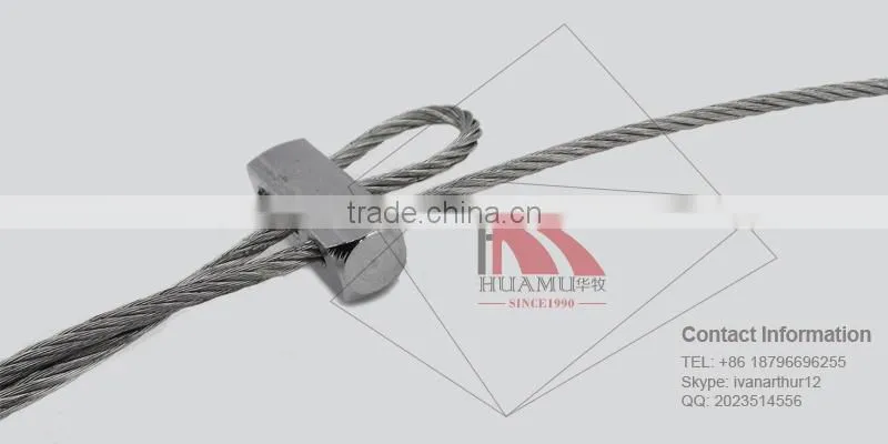 pig nose holder with silver stainless steel wire 100*90 mm