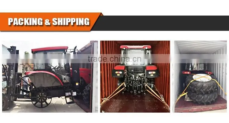Large tractor equipment 150hp farm tractor with accessories