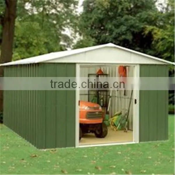 galvanized steel garden shed