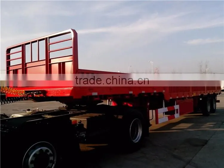 Cargo transport high strength steel heavy side wall semi trailer