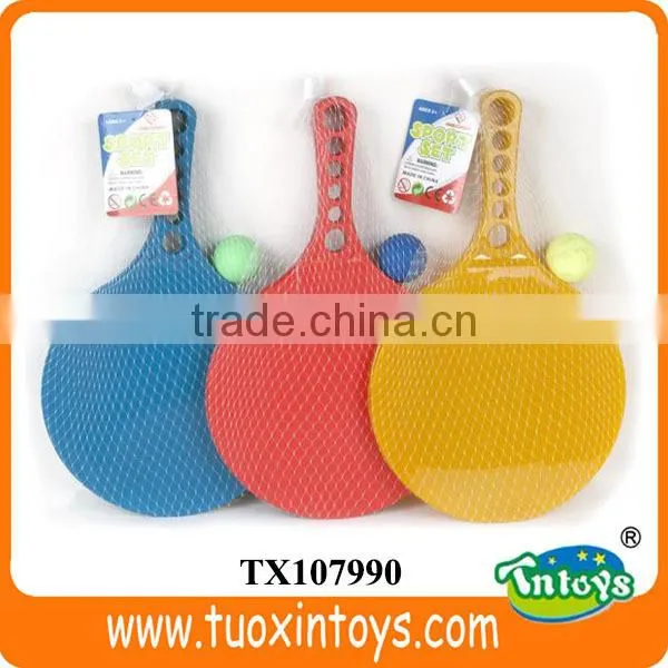 wooden racket, beach ball racket games