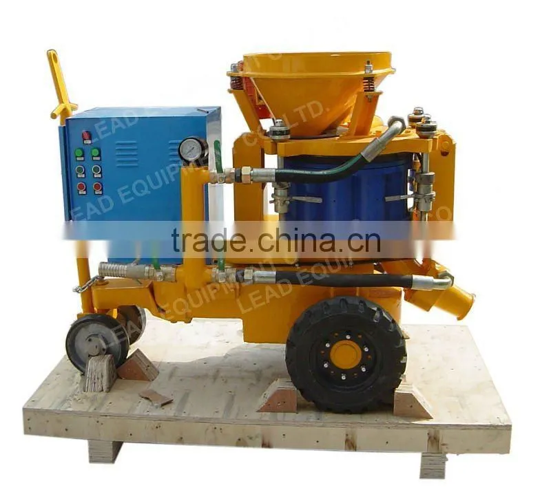 LZ9 large sized gunite spray dry concrete shotcrete machine