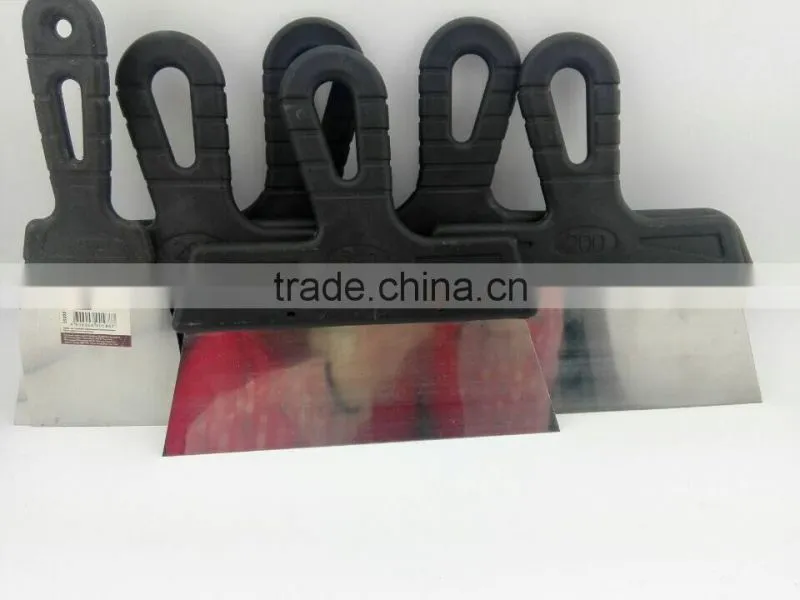 various size plastering spatula russian knives steel foot scraper with plastic handle free samples