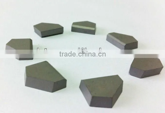 Cemented carbide milling inserts