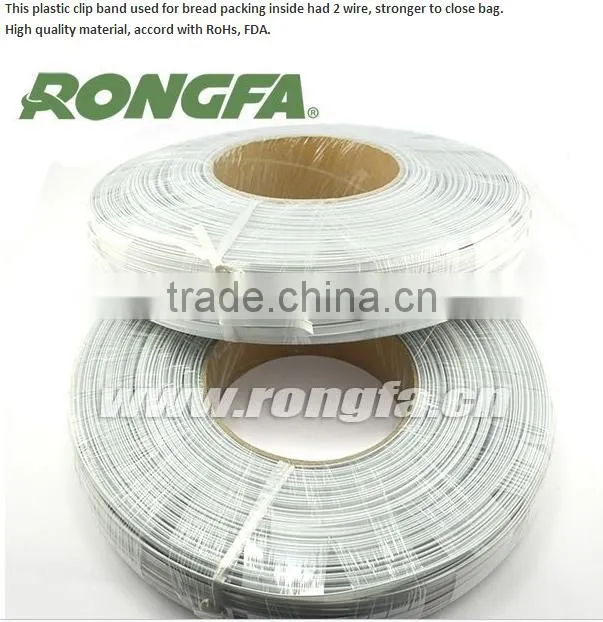 double wire plastic twist ties