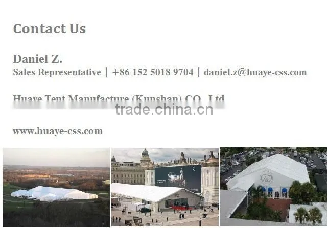 Hot Sale promotional china outdoor durable party exhibition tent