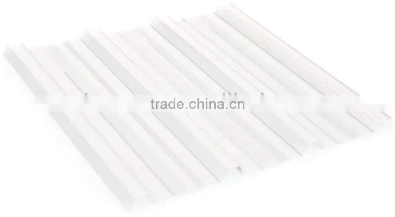 Plastic Polycarbonate Corrugated Sheet for Greenhouse Roof (Pearly RED TRIMDEK)