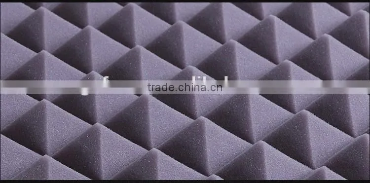 High density soundproofing foam with wedge/egg/pyramid shape/acoustic foam panels