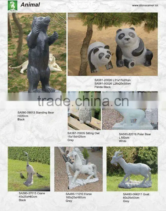Beautiful Garden Stone Hare Statue Decoration