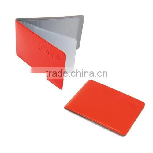 Custom PVC plastic travel card holder