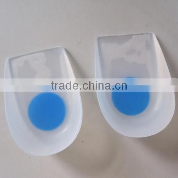 Massage Foot Care Silicon Heel Cushions/Silicone Gel Shoes Pad