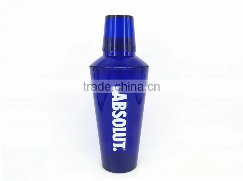 26oz Plastic PS 750ml Three-pieces Cocktail Shaker