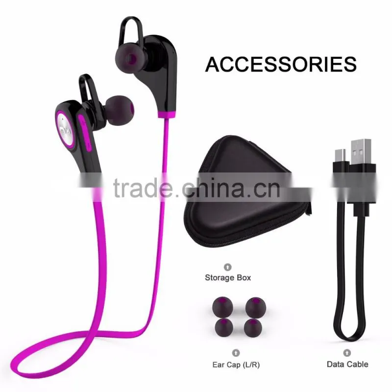 Sports Stereo Bluetooth Wireless Headset, A9 Colorful Double Wireless Earphone For Outdoor Sports