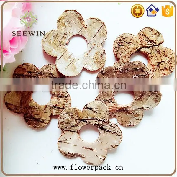 Flower series natural flower-bark engraving