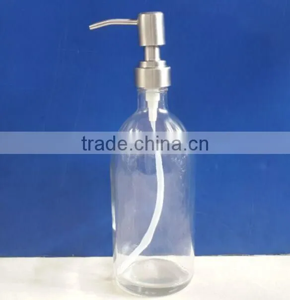 Shandong Zibo 450ml small glass bottle and 900ml big glass bollte