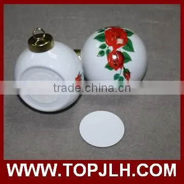2017 hot wholesale ceramic ornament baubles