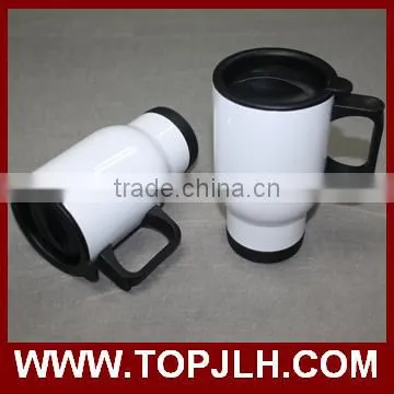 Hot Selling blank Metal Car Mug Traveling Tea cups