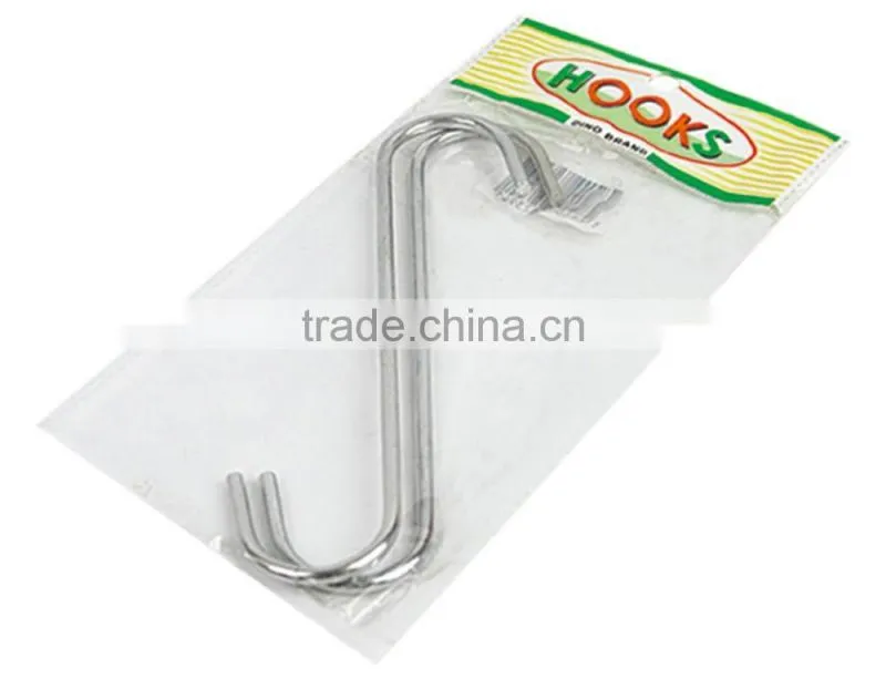wall coat hat hooks hardware S meat hook Slatwall Display Hook SWIVEL HOOK