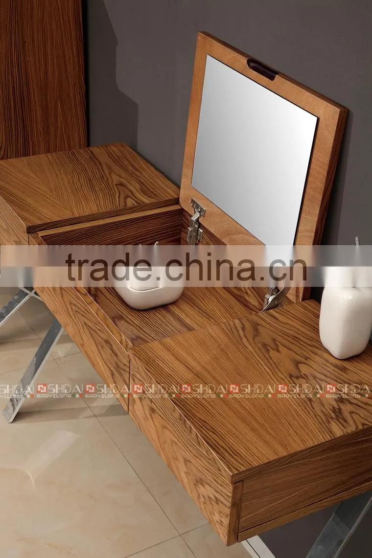 New design model dressing table mirror with drawer T-820