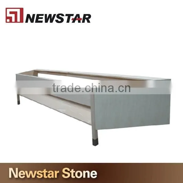 Made in China bathroom white vanity base cabinet