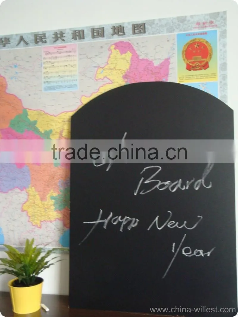 high quality MDF chalkboard for returant, beer bar chalkboard, advertising chalkboard