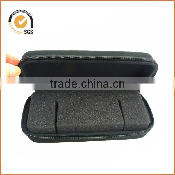 eva protective case waterproof eva foam case with rubber zipper