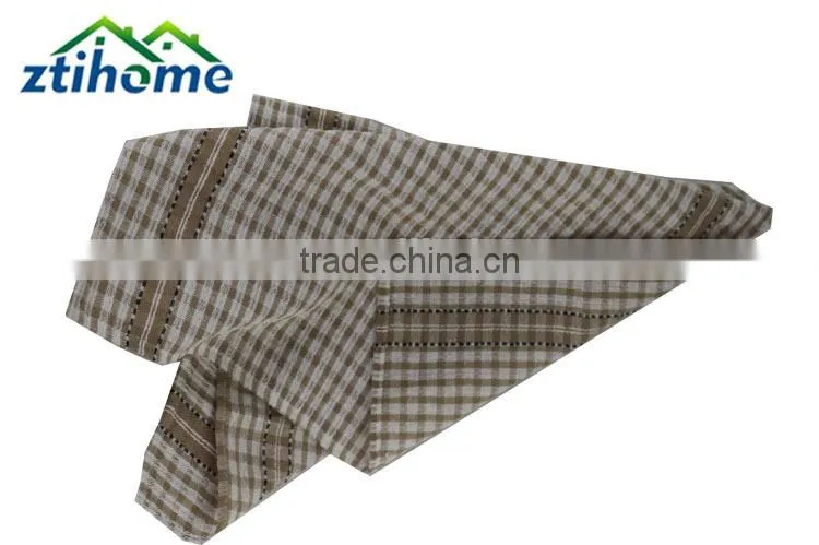Kitchen Towels Checkered Windowpane large size 100% Cotton Cleaning Cloth for multi-use