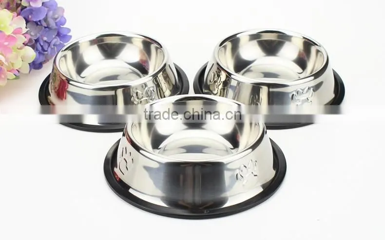 560ml stainless steel pet food container/pet bowl for sale
