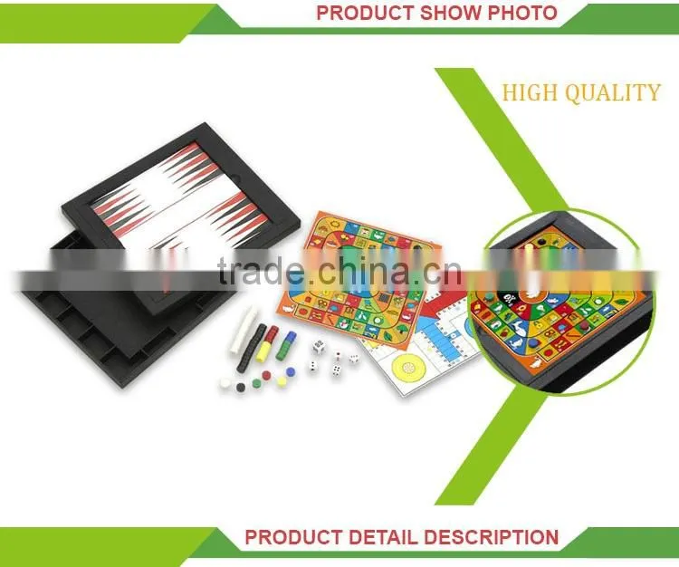 New design 12 in 1 magnetic chess board game for children