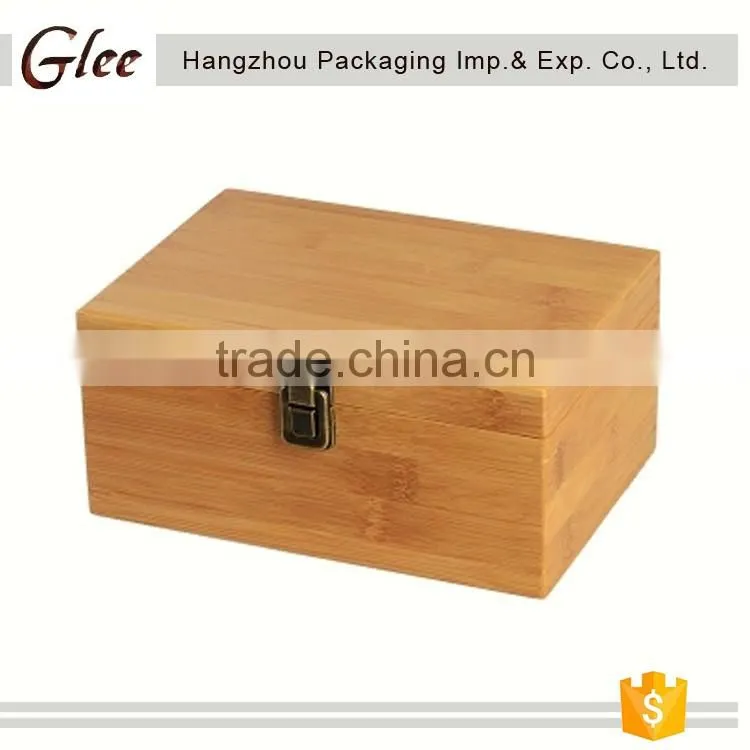 Luxurious simple and superior bamboo storage gift boxes