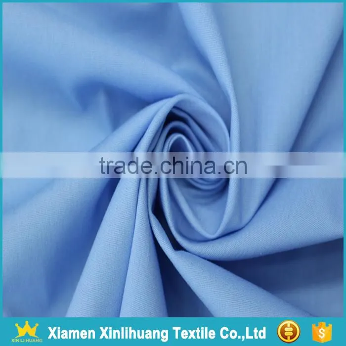 Hot Sale Elastane Fabric 97 Cotton 3 Spandex Stretch Poplin Fabric for Shirting