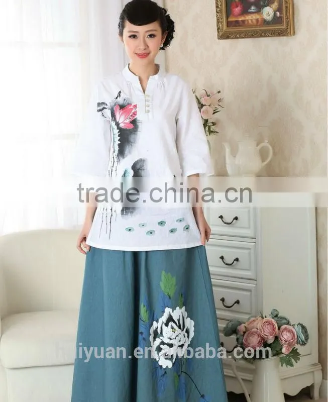 2014 newest One Set of Huafu with Colored Paintings