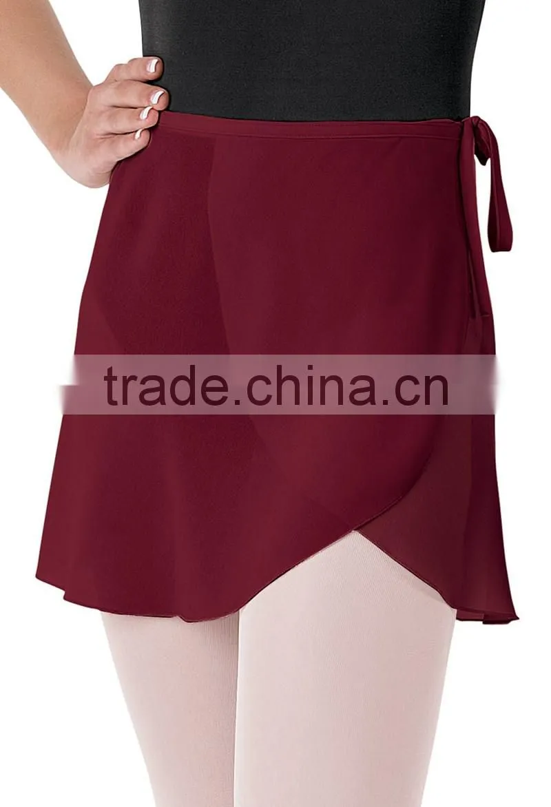 High quality Georgette Ballet Wrap Skirt e17034 from Guangdong