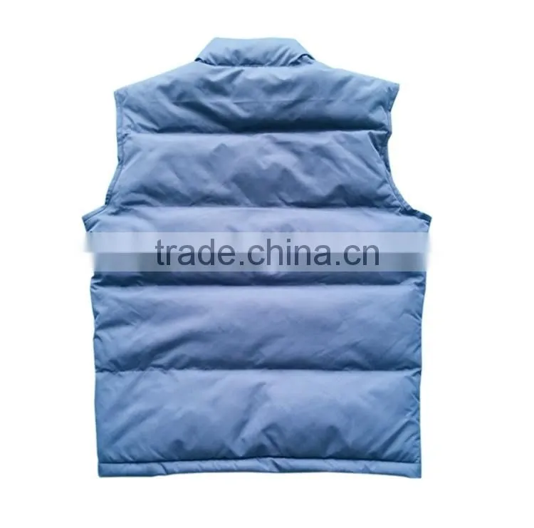 2016 mens wear padding vest gilet man