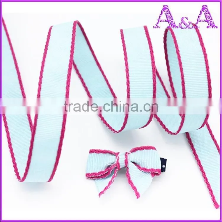 Custom Gift Decorative Polyester Ribbon Celebrate It Ribbon For Holiday