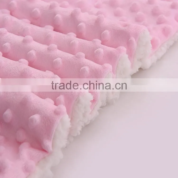 promotion super soft custom solid micromink winter blanket