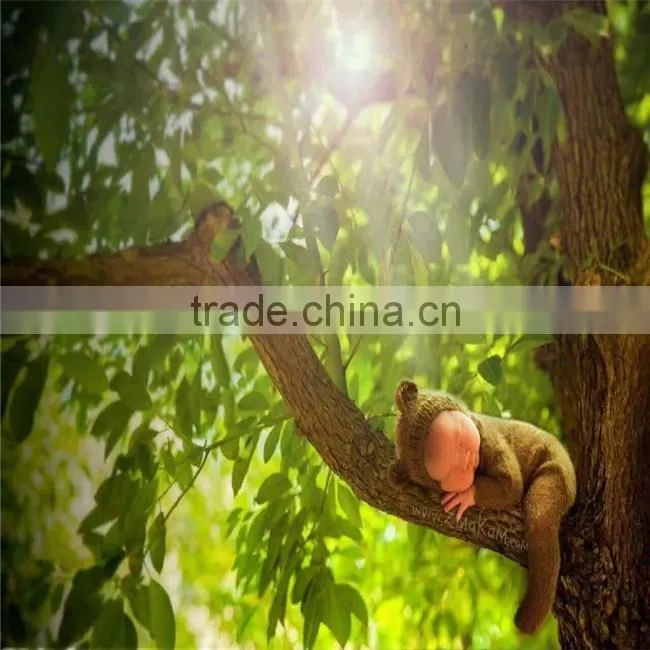 Newborn mohair romper Hand knitted hooded romper Ruffle bonnet Newborn outfit Onesie Baby overall photography props