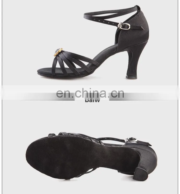 08B5L135 Women's Satin Latin Dance Shoes