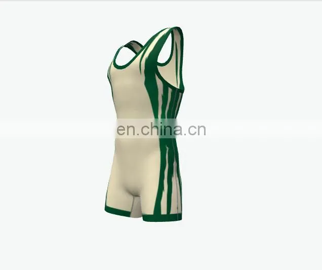 OEM Custom Logo Cheapest Price Summer Men Casual Design 100% Organic Cotton Wrestling Singlet