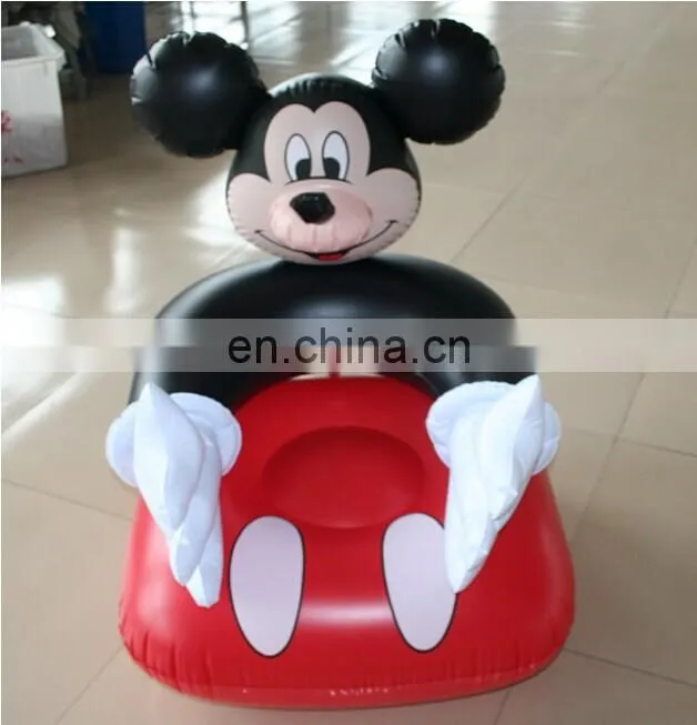 ICTI Approved ASTM standard and EN 71 Cartoon Santa Claus inflatable chair sofa relax