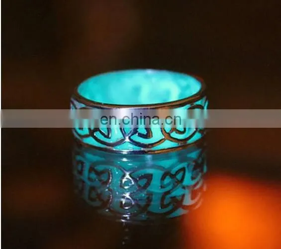 Carved Glow in the Dark Ring 7 Designs