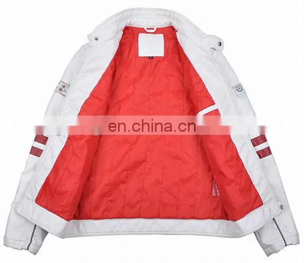 2015 new model designer lyamaha leather motorcycle jacket high quality