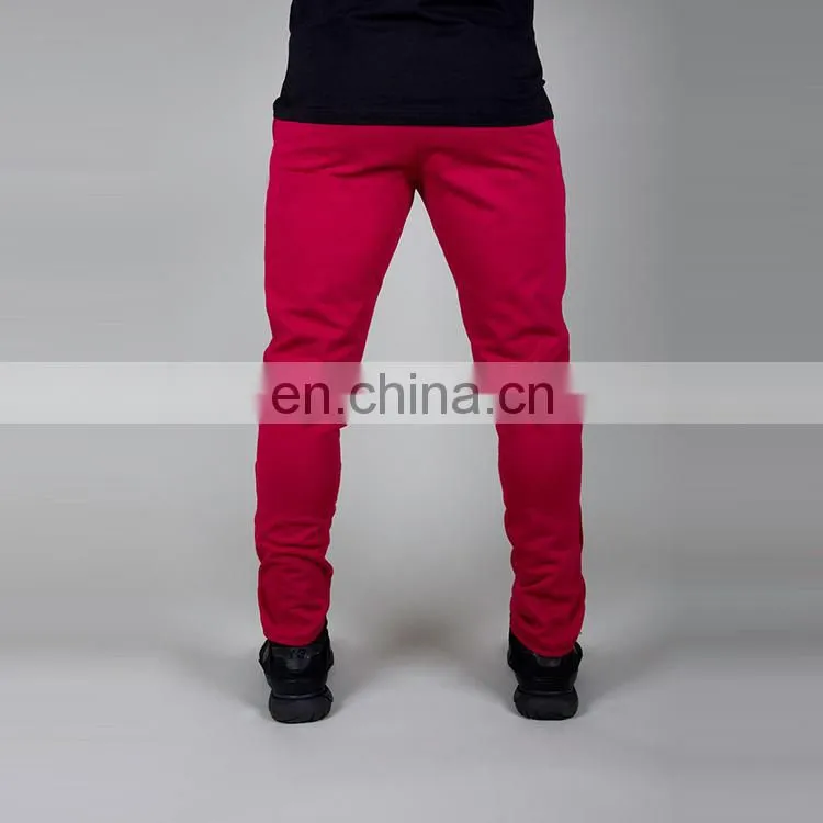 custom bright color man gym track pants