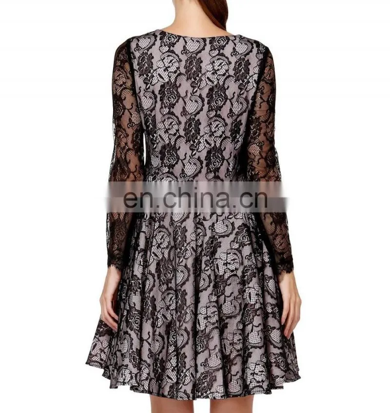 2016 new arrivel lace dress designs ladies fashion lace dresses