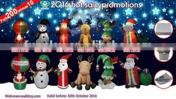 HI LED Snowman and Santa Claus for outdoor christmas decoration in stock