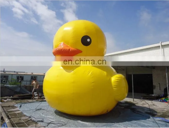 2013 Hot-Selling Giant Inflatable yellow duck float for decoration/advertisment/promotion AD-K011